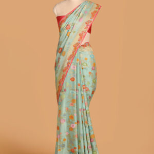 Firozi Jaal in Georgette Tussar